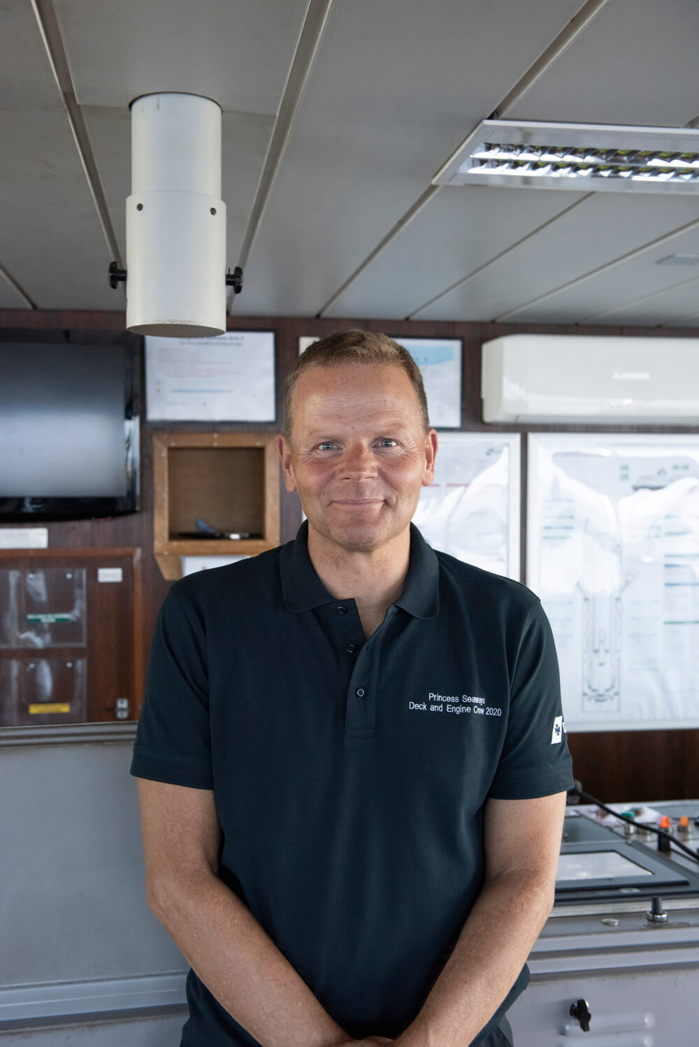 Kaptajn Jesper Bern har sejlet for DFDS siden 2005