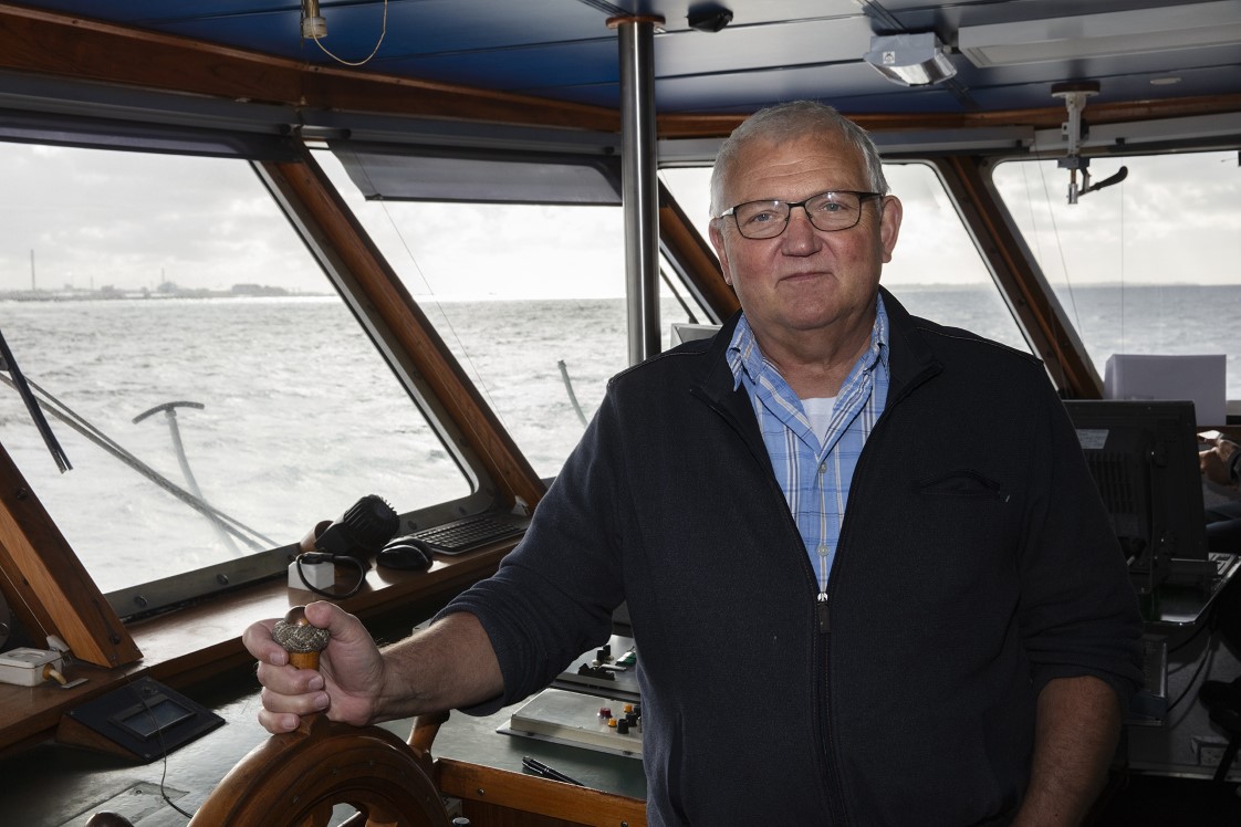 Hans Froholdt graduated from SIMAC in 1986 and has sailed for many years as a skipper with, among others, DFDS.